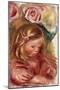 Study, Coco in the Roses-Pierre-Auguste Renoir-Mounted Giclee Print
