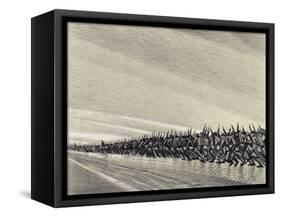 Study for 'A Column on the March', C.1914-Christopher Richard Wynne Nevinson-Framed Stretched Canvas