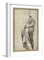 Study for a Figure in the Adoration of the Magi-Bernardino Gatti-Framed Giclee Print