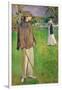 Study for a Full Length Portrait of Jean Cocteau (1889-1963) at Offranville, 1912-Jacques-emile Blanche-Framed Giclee Print