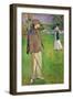 Study for a Full Length Portrait of Jean Cocteau (1889-1963) at Offranville, 1912-Jacques-emile Blanche-Framed Giclee Print