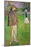 Study for a Full Length Portrait of Jean Cocteau (1889-1963) at Offranville, 1912-Jacques-emile Blanche-Mounted Giclee Print