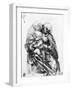 Study for a Madonna with a Cat, c.1478-80-Leonardo da Vinci-Framed Giclee Print