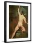 Study for a Male Nude-Etty-Framed Giclee Print