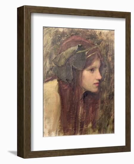 Study For a Naiad-John William Waterhouse-Framed Giclee Print