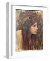 Study For a Naiad-John William Waterhouse-Framed Giclee Print