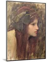 Study For a Naiad-John William Waterhouse-Mounted Giclee Print