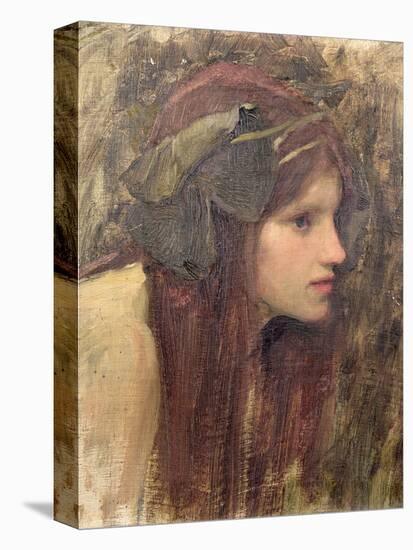 Study For a Naiad-John William Waterhouse-Stretched Canvas