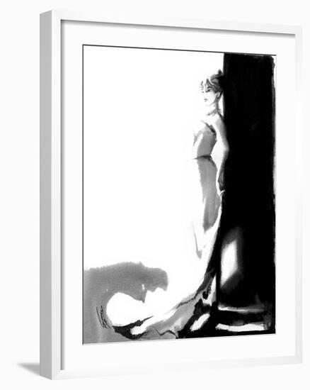 Study for a painting of Sanja-Sharon Pinsker-Framed Giclee Print