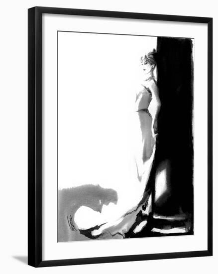 Study for a painting of Sanja-Sharon Pinsker-Framed Giclee Print