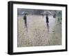 Study for a Paris Street, Rainy Day, 1877-Gustave Caillebotte-Framed Giclee Print