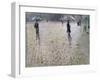 Study for a Paris Street, Rainy Day, 1877-Gustave Caillebotte-Framed Giclee Print
