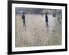 Study for a Paris Street, Rainy Day, 1877-Gustave Caillebotte-Framed Giclee Print