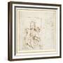 Study for a Picture of the Virgin and Child-Raphael-Framed Giclee Print