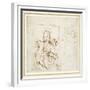 Study for a Picture of the Virgin and Child-Raphael-Framed Giclee Print