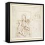 Study for a Picture of the Virgin and Child-Raphael-Framed Stretched Canvas