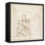 Study for a Picture of the Virgin and Child-Raphael-Framed Stretched Canvas