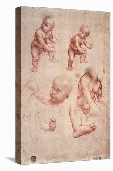 Study for a Portrait of a Child-Leonardo da Vinci-Stretched Canvas