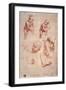 Study for a Portrait of a Child-Leonardo da Vinci-Framed Giclee Print