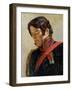 Study for a Portrait of Baron Dominique Larrey-Paulin Jean Baptiste Guérin-Framed Giclee Print