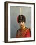 Study for a Portrait of Emperor Nicholas II, Chief of the Guard Hussar Regiment, C. 1908-Alexander Vladimirovich Makovsky-Framed Giclee Print