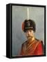 Study for a Portrait of Emperor Nicholas II, Chief of the Guard Hussar Regiment, C. 1908-Alexander Vladimirovich Makovsky-Framed Stretched Canvas