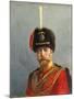 Study for a Portrait of Emperor Nicholas II, Chief of the Guard Hussar Regiment, C. 1908-Alexander Vladimirovich Makovsky-Mounted Giclee Print
