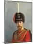 Study for a Portrait of Emperor Nicholas Ii, Chief of the Guard Hussar Regiment, C.1908-Alexander Vladimirovich Makovsky-Mounted Giclee Print