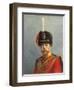 Study for a Portrait of Emperor Nicholas Ii, Chief of the Guard Hussar Regiment, C.1908-Alexander Vladimirovich Makovsky-Framed Giclee Print