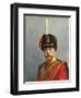 Study for a Portrait of Emperor Nicholas Ii, Chief of the Guard Hussar Regiment, C.1908-Alexander Vladimirovich Makovsky-Framed Giclee Print