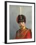 Study for a Portrait of Emperor Nicholas Ii, Chief of the Guard Hussar Regiment, C.1908-Alexander Vladimirovich Makovsky-Framed Giclee Print