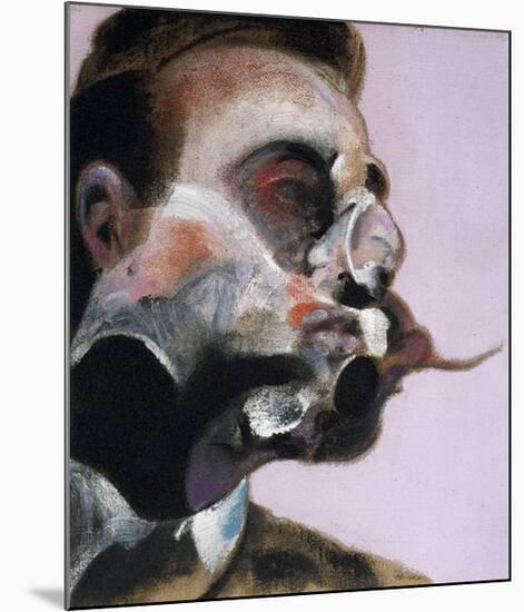 Study for a Portrait of George Dyer, c.1969-Francis Bacon-Mounted Art Print