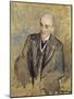 Study for a Portrait of Henri Bergson, 1911-Jacques-emile Blanche-Mounted Giclee Print