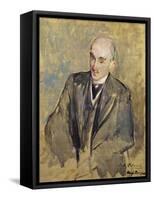 Study for a Portrait of Henri Bergson, 1911-Jacques-emile Blanche-Framed Stretched Canvas