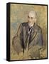 Study for a Portrait of Henri Bergson, 1911-Jacques-emile Blanche-Framed Stretched Canvas