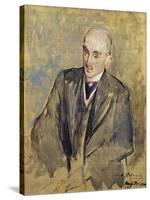 Study for a Portrait of Henri Bergson, 1911-Jacques-emile Blanche-Stretched Canvas