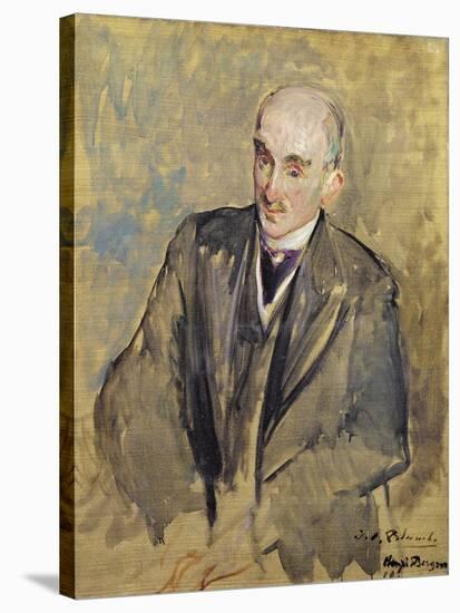 Study for a Portrait of Henri Bergson, 1911-Jacques-emile Blanche-Stretched Canvas