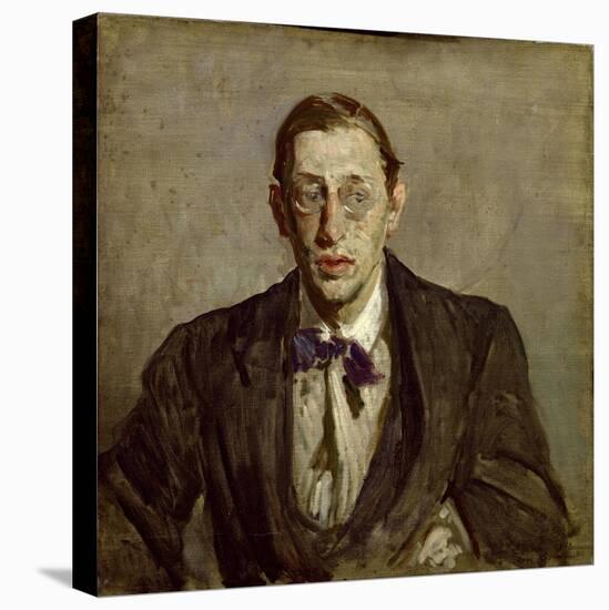 Study for a Portrait of Igor Stravinsky, 1913-Jacques-emile Blanche-Stretched Canvas