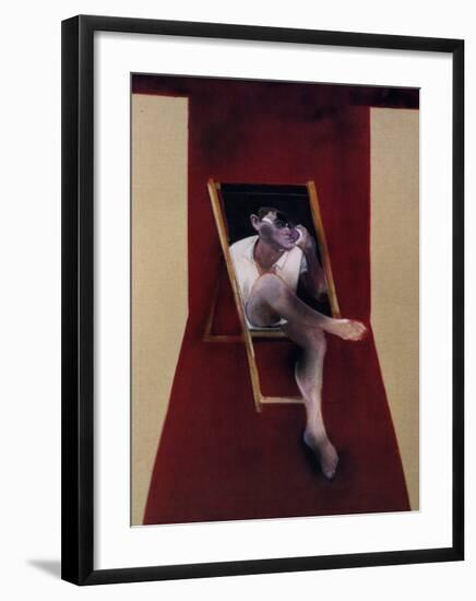 Study for a Portrait of John Edward, c.1989-Francis Bacon-Framed Art Print