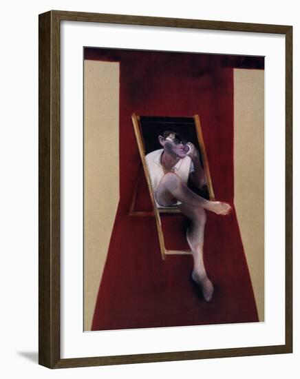 Study for a Portrait of John Edward, c.1989-Francis Bacon-Framed Art Print