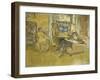 Study for a Portrait of Mr. and Mrs. Marcel Kapferer-Edouard Vuillard-Framed Giclee Print