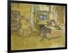Study for a Portrait of Mr. and Mrs. Marcel Kapferer-Edouard Vuillard-Framed Giclee Print