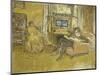 Study for a Portrait of Mr. and Mrs. Marcel Kapferer-Edouard Vuillard-Mounted Giclee Print