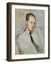 Study for a Portrait of Pierre Drieu La Rochelle, 1924-Jacques-emile Blanche-Framed Giclee Print