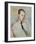 Study for a Portrait of Pierre Drieu La Rochelle, 1924-Jacques-emile Blanche-Framed Giclee Print