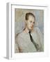 Study for a Portrait of Pierre Drieu La Rochelle, 1924-Jacques-emile Blanche-Framed Giclee Print