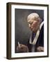 Study for a Portrait of Pope John Paul II (1920-2005) 2005-James Gillick-Framed Giclee Print