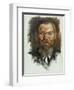 Study For a Portrait of Professor Dr. Eduard Meyer, 1910-Lovis Corinth-Framed Giclee Print