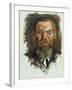 Study For a Portrait of Professor Dr. Eduard Meyer, 1910-Lovis Corinth-Framed Giclee Print