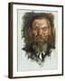 Study For a Portrait of Professor Dr. Eduard Meyer, 1910-Lovis Corinth-Framed Giclee Print